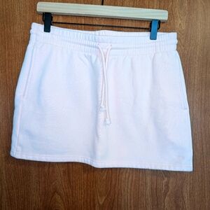 Tna cozy af pink skirt